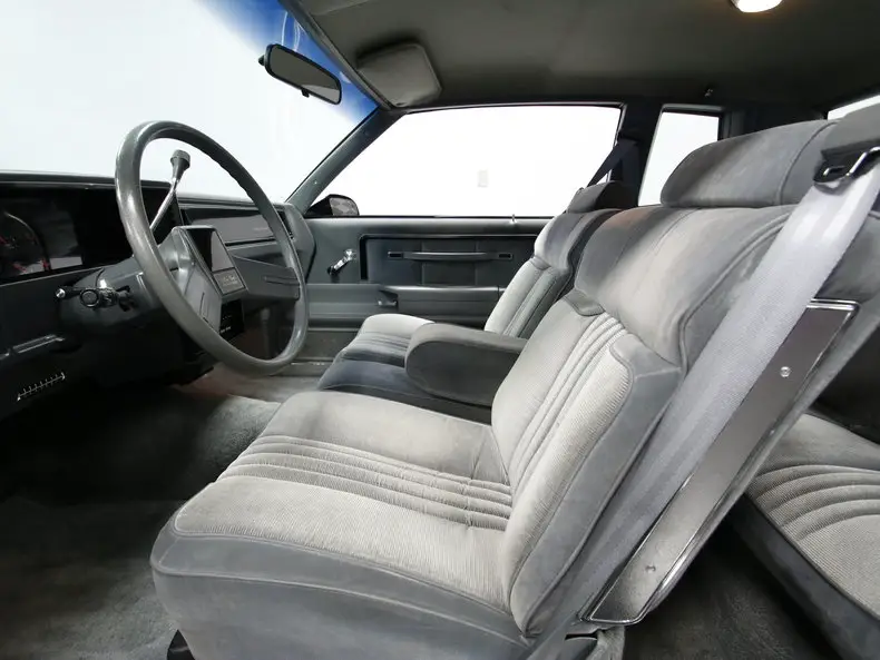 1986 chevrolet monte carlo ls 17735 miles black coupe 5.0 liter v8 4 speed autom