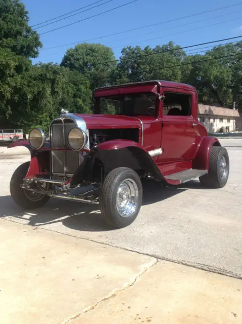 1930 pontiac 3 window coupe / hot rod gasser / built in 66 /model a