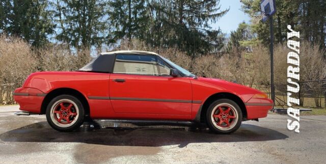 1992 mercury capri base 1.6l