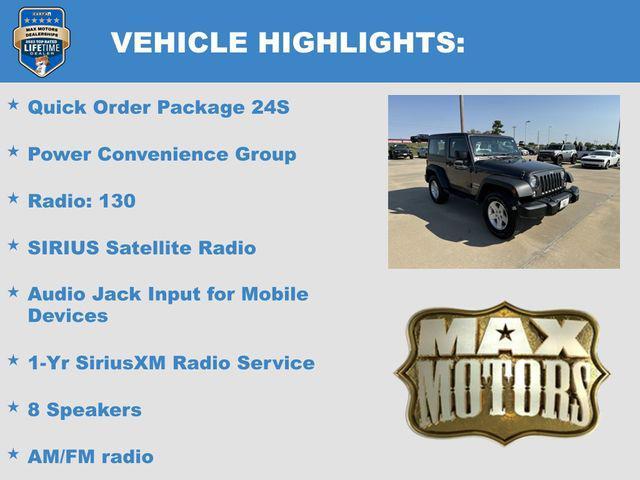 2017 jeep wrangler sport