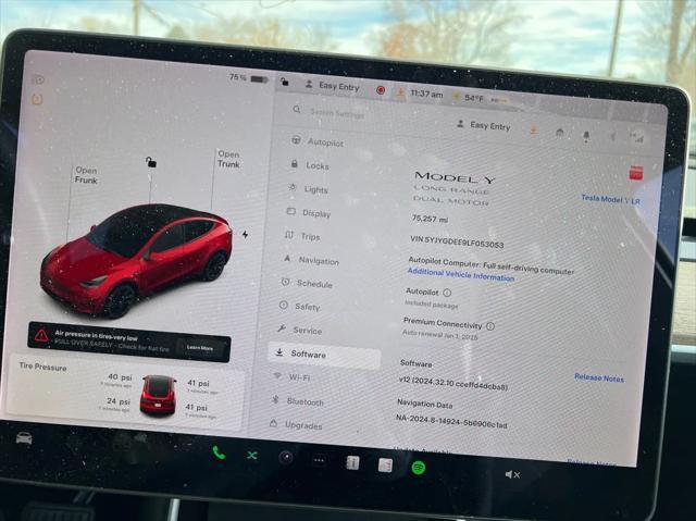 2020 tesla model y long range dual motor all-wheel drive