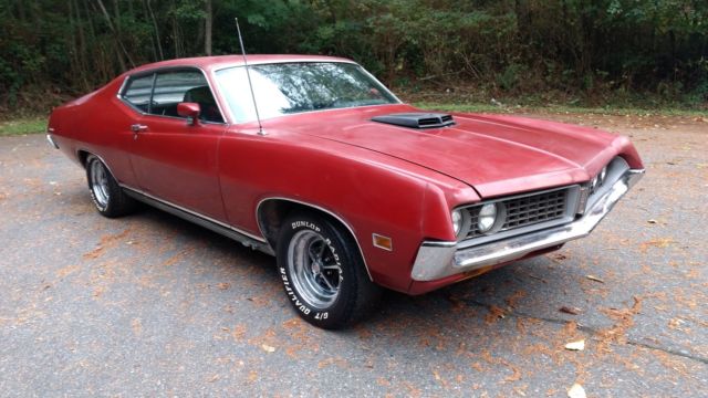 1971 torino gt j code 429 cobra jet with shaker