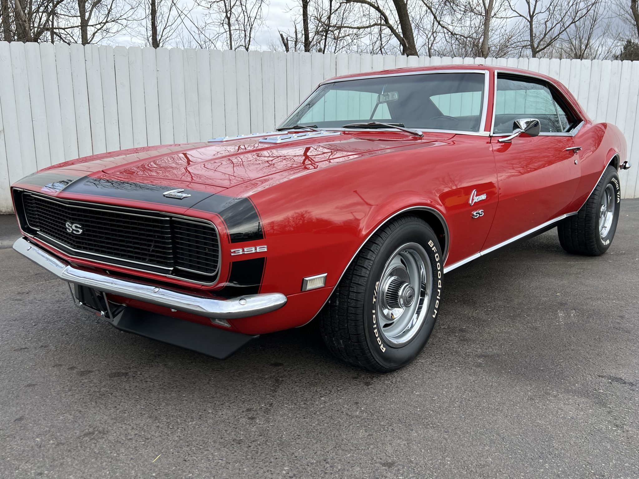 1968 chevrolet camaro rs/ss l78 396 4-speed