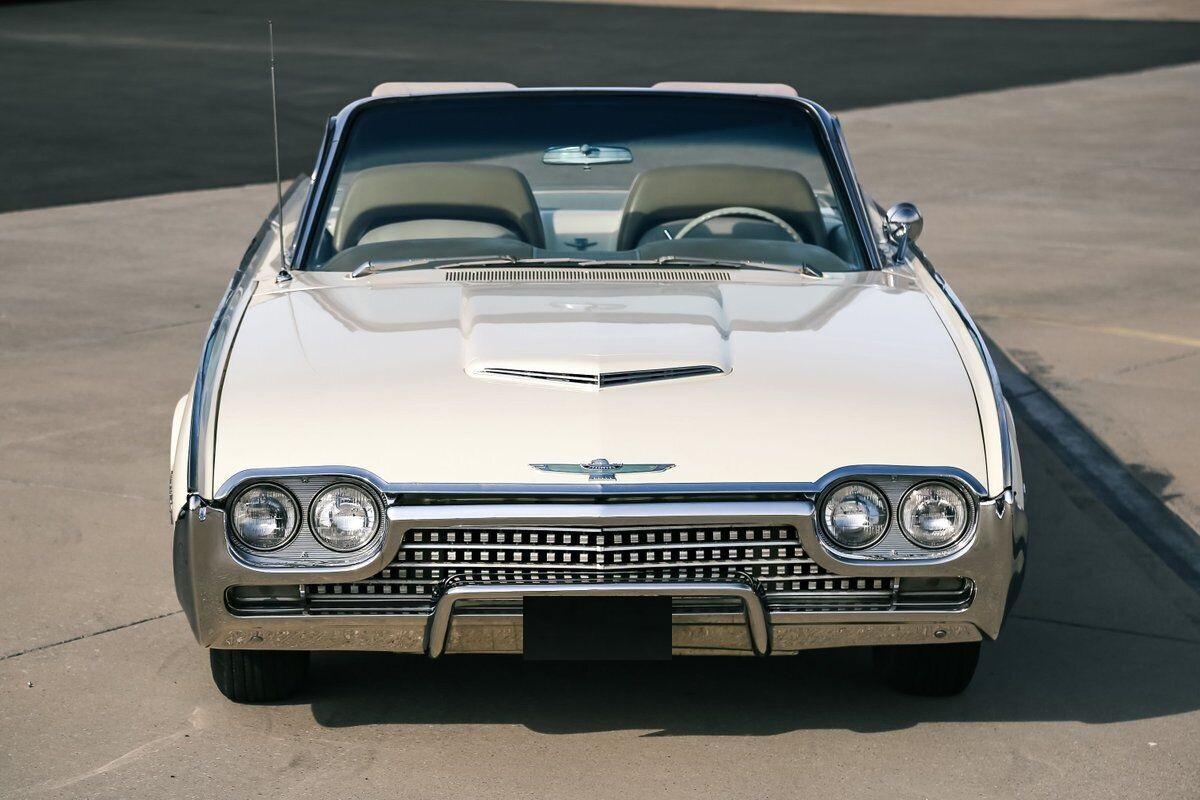 1962 ford thunderbird sports roadster 47836 miles white convertible