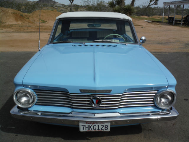 1964 plymouth valiant convertible v200 restored california car, fun to drive !!!