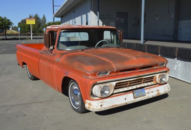 pickup truck hot rod rat custom vtg fleetside c10 1964 66 1963 1965 1961 patina