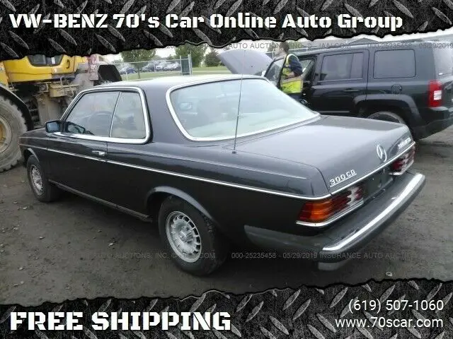 1985 mercedes-benz 300-class 300 cd 2dr turbodiesel coupe