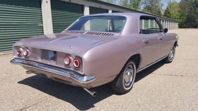 1965 chevrolet corvair monza, 4- door hardtop, evening orchid, los build, a/c