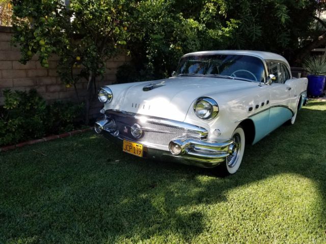 1956 buick century roadmaster riviera 2 door hardtop -cambridge blue
