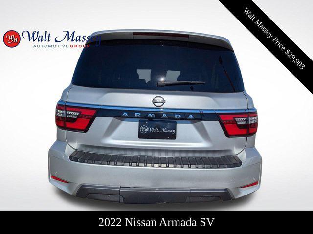 2022 nissan armada sv 4wd