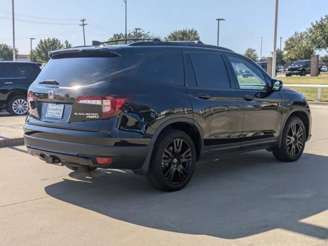 2022 honda pilot awd black edition