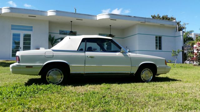 1986 chrysler lebaron