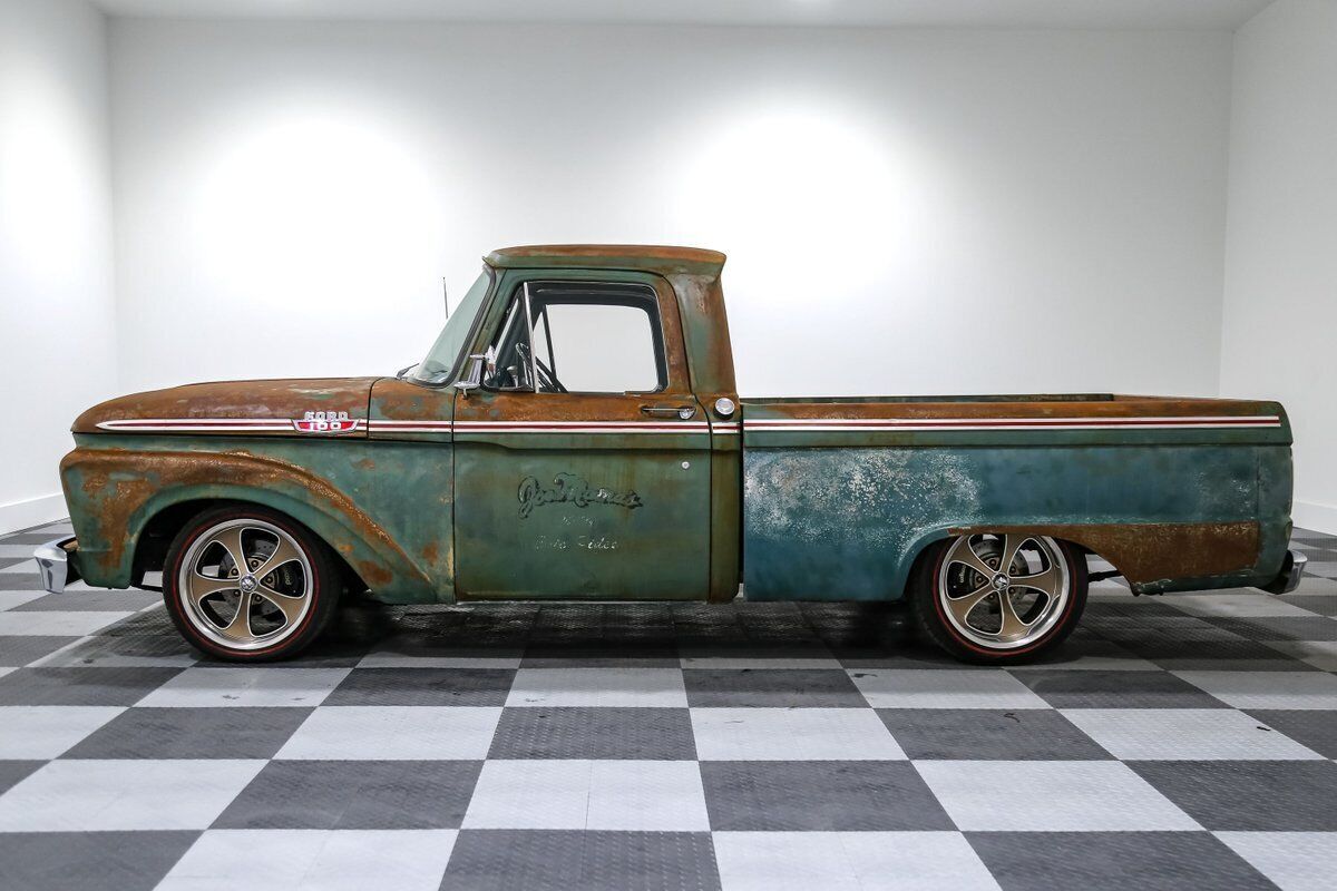 1964 ford f100 4547 miles patina truck 351 windsor v8 aod automatic overdrive