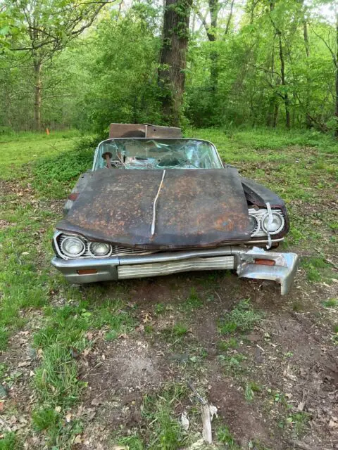 1964 chevrolet impala convertible brown rwd automatic