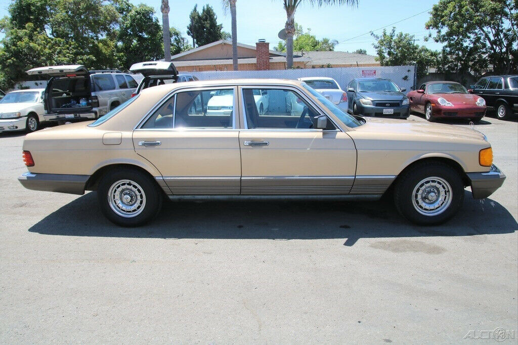 1985 mercedes-benz 380se sedan automatic 8 cylinder no reserve