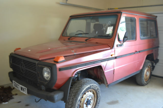 1988 mercedes benz g300 diesel g-wagen 4x4 2 door 66,000 original miles