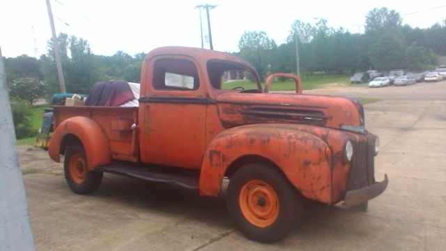 1946 ford pick-up fat fender project
