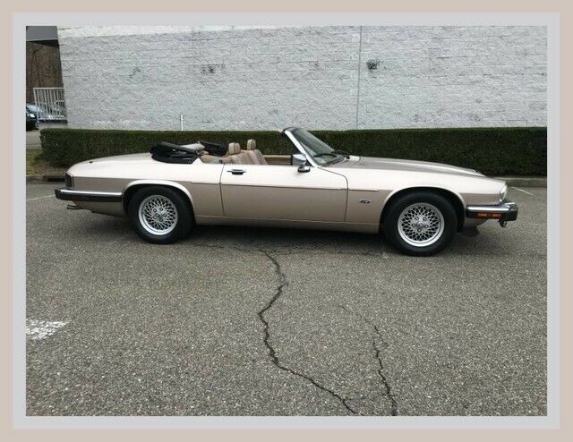 1992 jaguar xjs convertible 5.3l 12 cylinder engine automatic