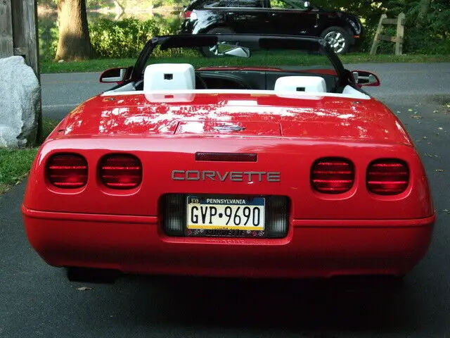 1993 chevy corvette convertible 40th anniversary year
