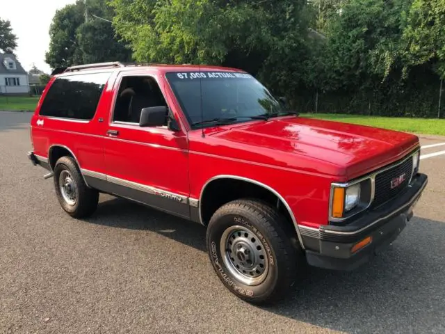 1991 gmc jimmy sle 4x4 auto air 2 owner 67,000 original miles