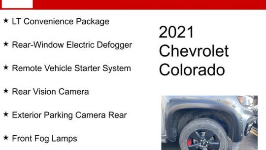 2021 chevrolet colorado lt