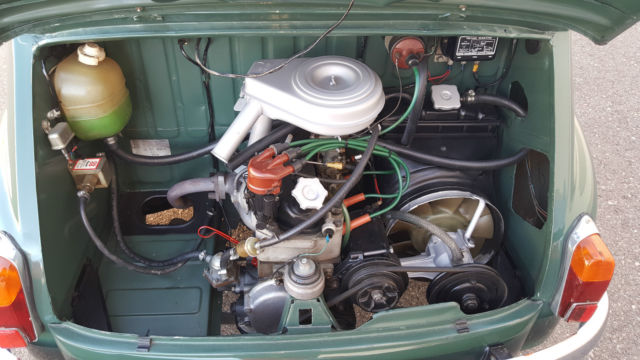 1960 fiat 600 multipla four door taxi - rare european taxi
