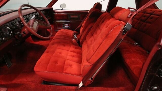 classic vintage chrome buick limited 350 v8 auto transmission dark carmine metal