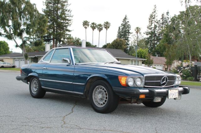 1975 mercedes benz 450 sl, midnight blue. 100% original paint