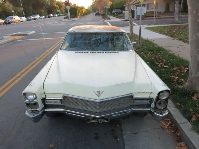 1968 cadillac *no reserve* coupe deville 2 door 472