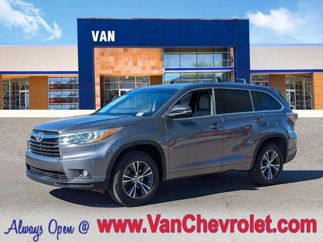 2016 toyota highlander xle