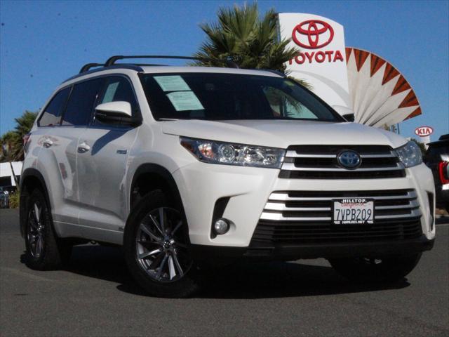 2017 toyota highlander hybrid xle