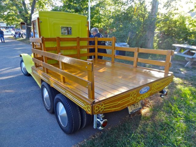 ford model tt flatbed "woodie" street rod