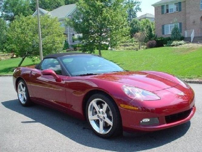 e 2006 chevrolet corvette convertible 15,917 miles loaded in spring valley, ca