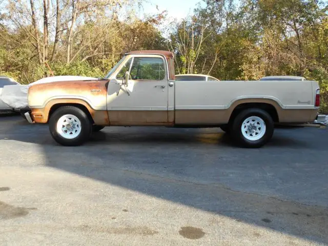 1973 dodge d-200 advenger se rare big block high option barn find