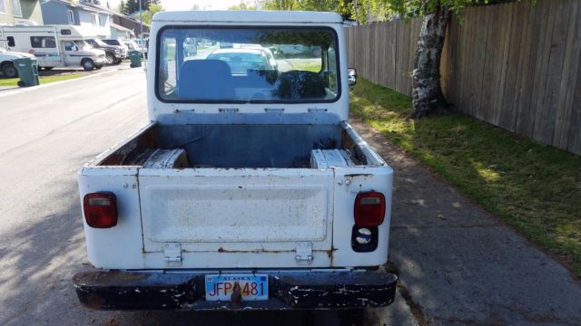1984 alaskan postal jeep scrambler cj8 right hand drive; hard top and rear door