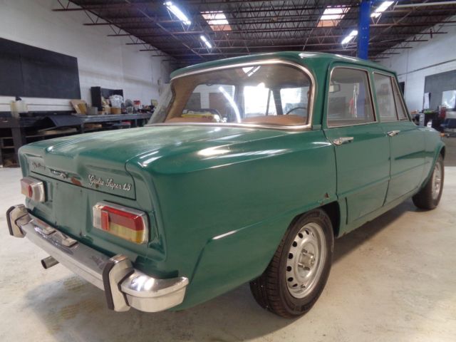 1973 alfa romeo giulia super 1.3 (green)