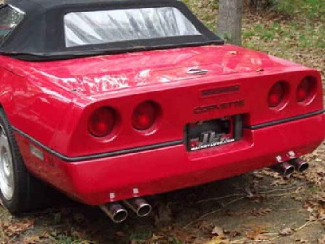 1989 corvette convertable red 78k miles in queensbury, ny