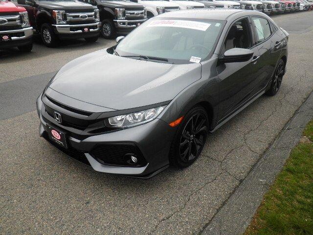 used 2017 honda civic sport hatchback cranston, ri 02920 for sale in cranston, rhode island