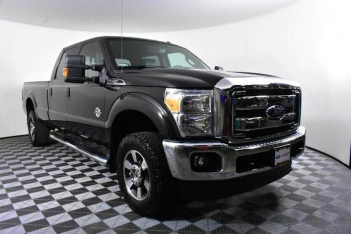 2015 ford f-350 super duty lariat 4x4 lariat 4dr crew cab 8 ft. lb srw pickup for sale in meridian, idaho