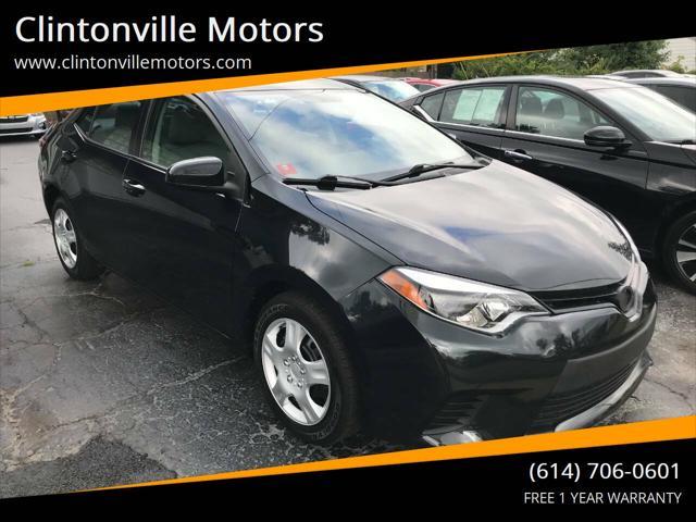 2016 toyota corolla le