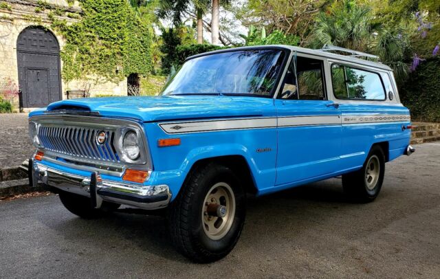 1976 jeep cherokee suv blue 4wd manual chief