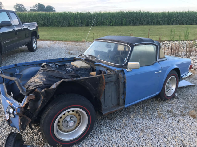 1973 triumph tr6 - barn find - no reserve