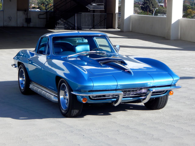 1967 chevrolet corvette stingray 427/400hp big block tri power coupe - restored