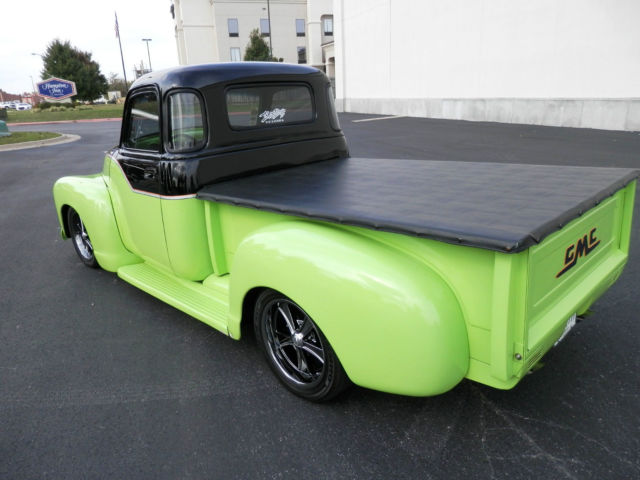 1950 gmc 5 window custom classic street rod hot rod show truck like chevy no rat