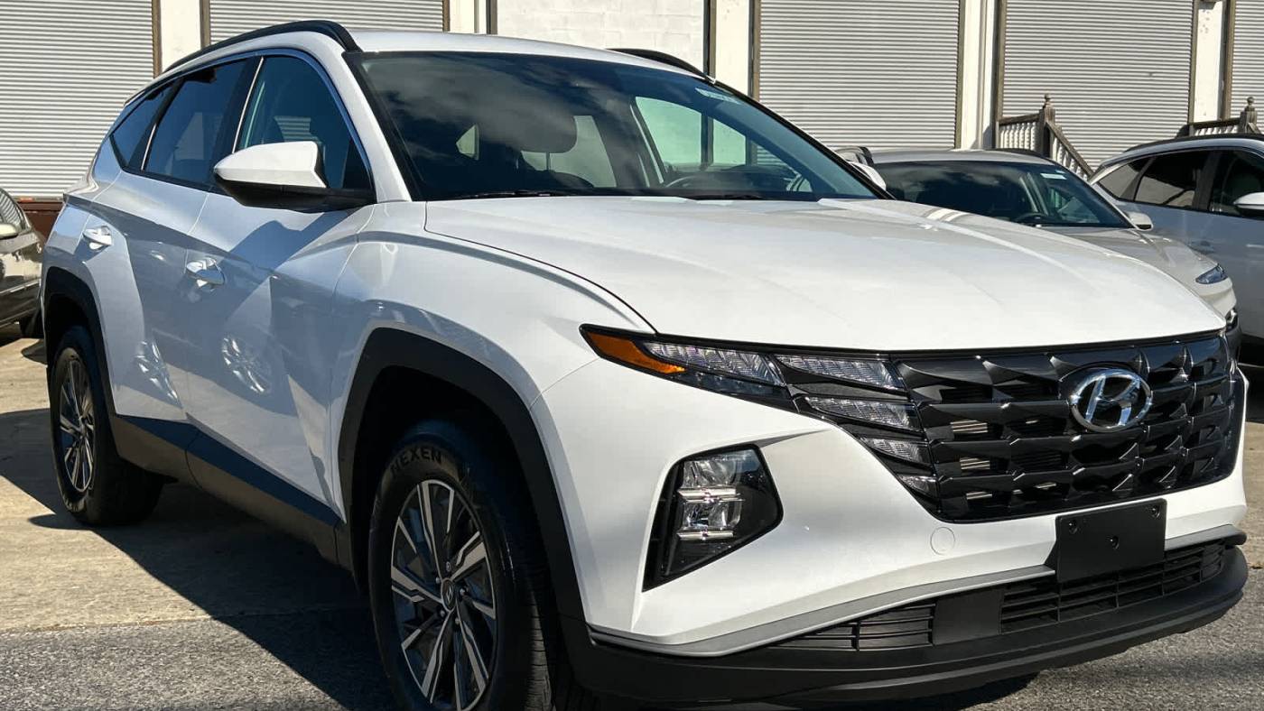 2024 hyundai tucson hybrid blue