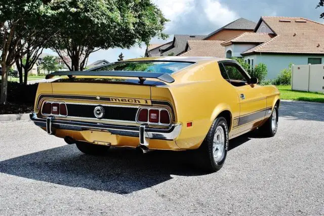 1973 ford mustang mach 1 351 cleveland v8 auto air conditioning ps pb must see!