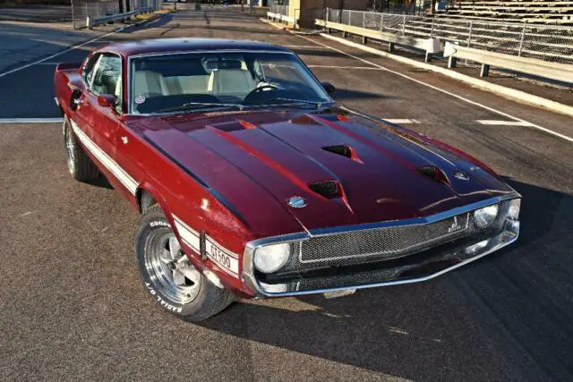 1969 shelby gt500 original drag pack car 68k miles