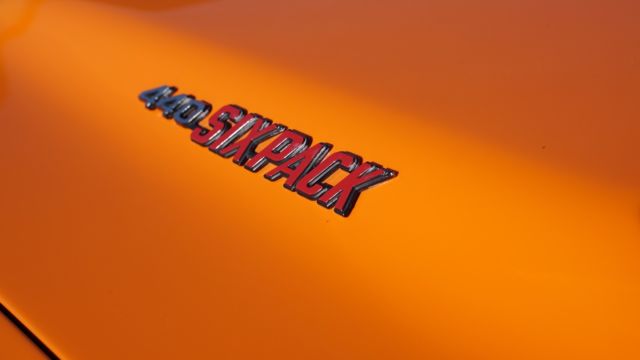 r/t convertible 440/6 pack go mango 4 speed matching numbers engine