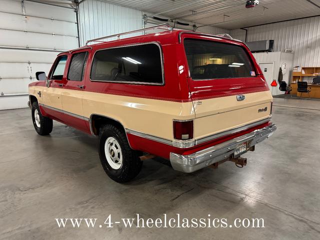1985 chevrolet suburban k20