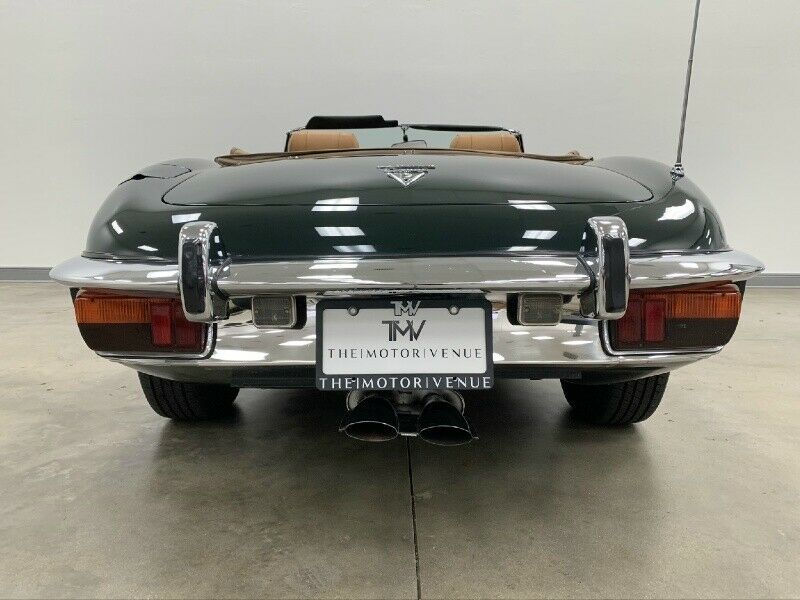 1974 jaguar xk e-type series iii 10220 miles green convertible v12 manual